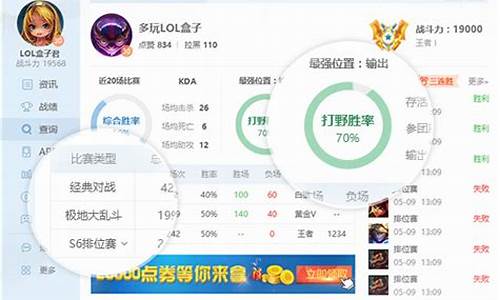 多玩lol战绩_多玩英雄联盟战斗力